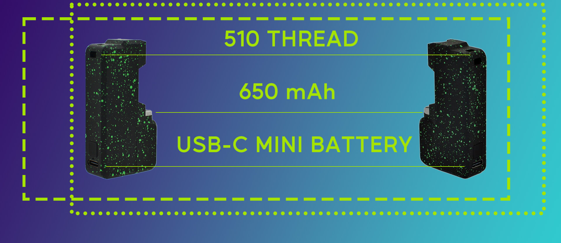 usb c 510 mini battery