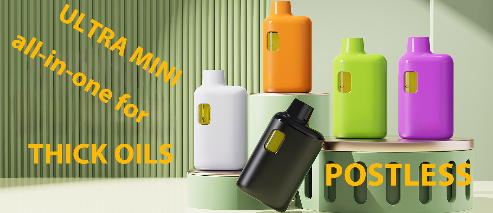 DVP22 all in one postless disposable vape banner